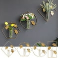 thumbnail image 1 of Cagogo 3Pcs Wall Hanging Decor, Creative Wall Vases, Lead-Free Glass Wall Art Hanging, Home Living Room Background Wall Decor, Restaurant Cafe Wall Accessories, Iron Hook Design Easy Installation, 1 of 7