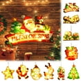 thumbnail image 1 of Cagogo under $5 10Pcs Window Christmas Lights, Christmas Window Hanging Lights, LED Suction Cup Window Stickers, Battery Operated Decorative Lights, Holiday Shop Display, Festive Home Decor, 1 of 9