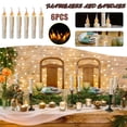 thumbnail image 1 of Cagogo under $5 2Pcs Flameless LED Candles, Flameless LED Candles, Battery Operated Taper Candles, Fake Electronic Candles, Holiday Decorations, Romantic Lighting, 1 of 8