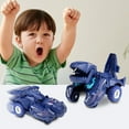 thumbnail image 1 of Cagogo under $5 3Pcs Transforming Dinosaur Car, Transforming DinosaurToyCar, Pull Back Inertia Dinosaur Vehicle, Convertible Dinosaur Race Car, EducationalKidsToy, Birthday Holiday Gift forBoysGirls, 1 of 9