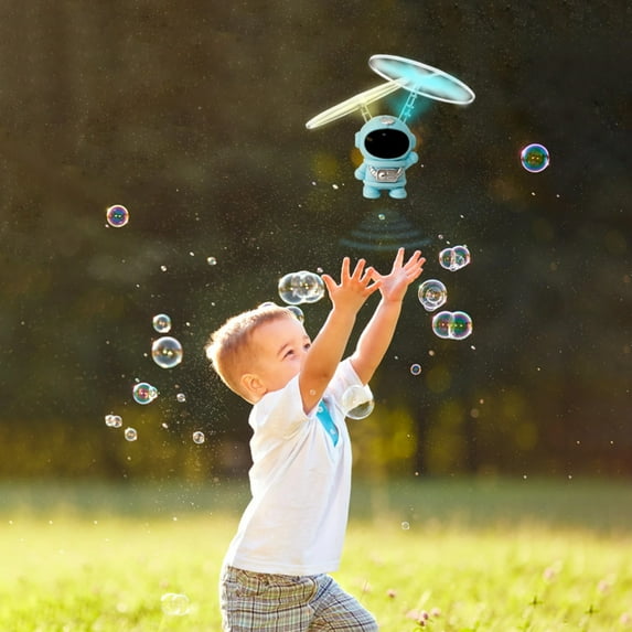 Cagogo under $5 Astronaut Gesture Sensing Helicopter, Astronaut Gesture Sensing Aircraft, Hand Controlled Flying RobotToy, LED Light Up HelicopterToy, Infrared Sensor Controlled Drone