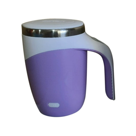 Cagogo under $5 Automatic Stirring Cup, Automatic Stirring Coffee Cup,Stainless Steel Magnetic Mixing Cup,Portable Self Stirring Mug,USB Rechargeable Mixing Cup,Lazy Man's Automatic Stirring Cup