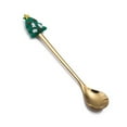 thumbnail image 1 of Cagogo under $5 Christmas Spoon, Stainless Steel Christmas Spoons,Decorative Dessert Spoons,Christmas Pattern Utensils,Festive Tableware Set,Holiday Party Supplies,Christmas Gift Idea, 1 of 8