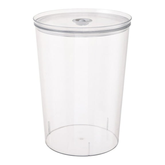 Cagogo under $5 Food Storage Container, Sealed Storage Bucket,Transparent Food Display Container,Moisture Proof Grocery Snacks Bucket,Household Spaghetti Flour Storage,Creative Organization Solution