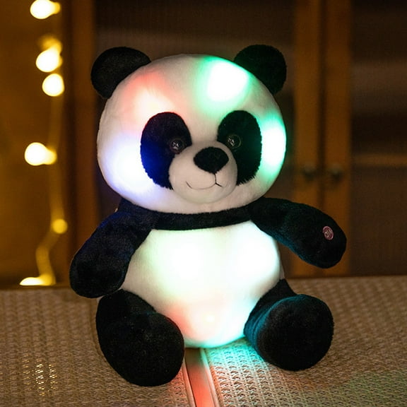 Cagogo under $5 Glow Plush Animals, Color Light Plush Animals,LED Glowing StuffedToys,Luminous Pillow Companion,Children's Birthday Gift,Soft Cuddly Animals,Dog Panda Hedgehog Designs