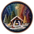 thumbnail image 1 of Cagogo under $5 Nativity Embroidery Kit, DIY Nativity Embroidery Set The Holy Story, Christmas Religious Embroidery Kit for Beginners, Handcraft Nativity Scene Cross Stitch Kit, 1 of 6