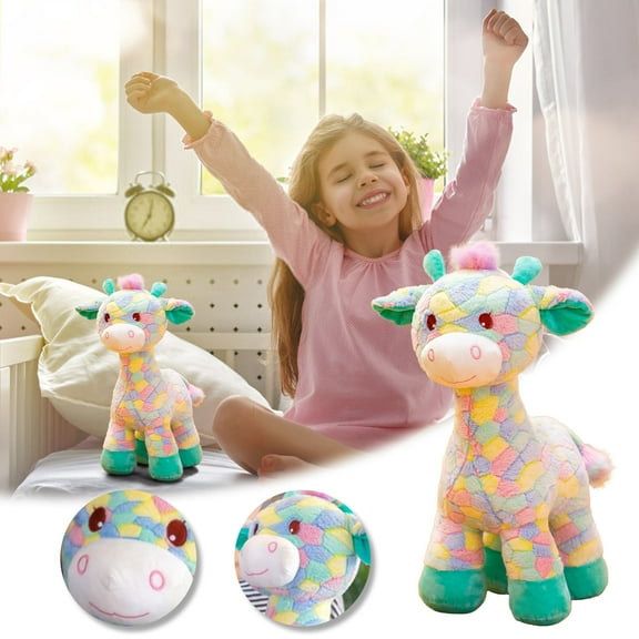 Cagogo under $5 Plush Stuffed Deer, Soft Plush Deer Stuffed Animal,Cute Bedroom Decor Pillow,Children's Christmas Birthday Gift,Comforting Hugging Companion,Decorative Nursery Accent