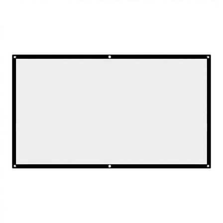 Cagogo under $5 Projector Screen, Portable Projector Screen Foldable,HD 16:9 Home Theater Screen,Outdoor Movie Projection Screen,Wall Mount Projector Screen,Carry On Projector Screen