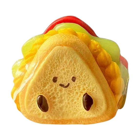 Cagogo under $5 Stress ReliefToy, Stress Relief SqueezeToy,Slow Rise SimulationToy,Hand Painted DetailsToy,Soft Material Stress Ball,Multi-functional Desktop DecorationToy