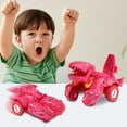 thumbnail image 1 of Cagogo under $5 Transforming Dinosaur Car, Transforming DinosaurToyCar, Pull Back Inertia Dinosaur Vehicle, Convertible Dinosaur Race Car, EducationalKidsToy, Birthday Holiday Gift forBoysGirls, 1 of 7