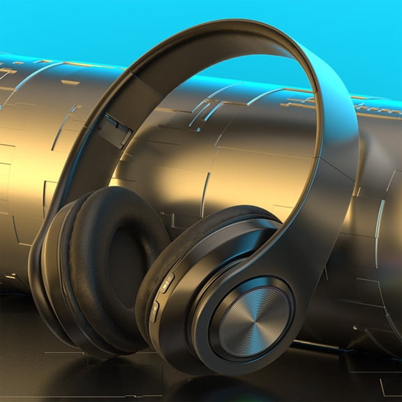 Cagogo under $5 Wireless Bluetooth Headphones, Wireless Bluetooth Headphones Over-Ear, HiFi Stereo Sound with Deep Bass, Foldable Design with Microphone, 40 Hours Playtime