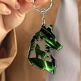 thumbnail image 1 of Cagogo under $5 Wolf Keychain, Wolf Keychain Accessory, Plateau Wolf Design Key Ring, Animal Themed Gift Keychain, Outdoor Enthusiast Present, Unique Wolf Lover Collection, 1 of 6