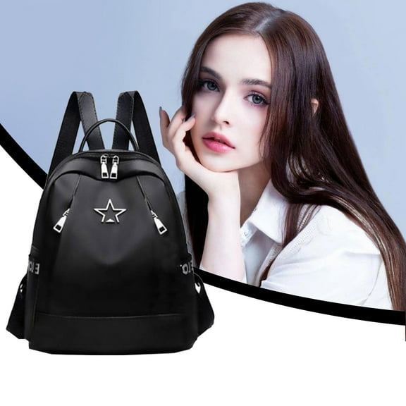 Cagogo under $5 Women's Anti-Theft Backpack, Women's Anti-Theft Backpack,Travel Backpack Water-repellent,Casual Outdoor Camping Backpack,Large Capacity Backpack,Theft Proof Design Backpack