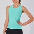 thumbnail image 1 of Cagogo Casual Workout Tank Tops for Womens Under $5 Sleeveless Lightweight Gym Muscle Crewneck Camis T-Shirts Athletic Running Tanks Outfits Birthday Gifts, 1 of 5