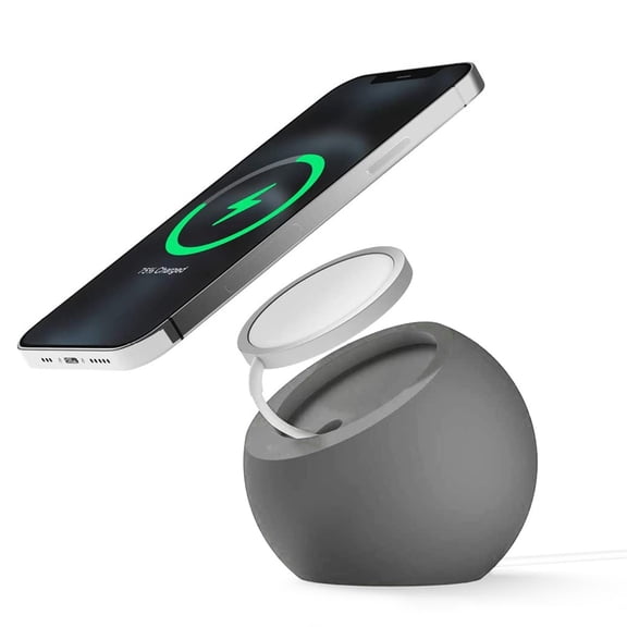 Cagogo Charging Stand, Wireless Charging Dock For , Desktop Charging Station For Home Office, Fast Charging Stand With Secure Grip, Durable Charger Holder For Apples Phones