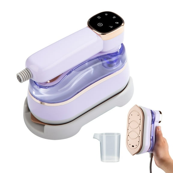 Cagogo Digital Display LED Handheld Ironing Machine, Big Steam Intelligent Iron for Home Office Travel, Fast Preheating Portable Garment Steamer with Professional Quality