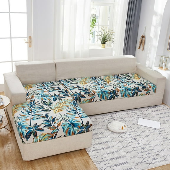 Cagogo Sofa Slipcover, Universal Stretch Couch Cover, Water-Repellent Polyester Fabric Anti-Slip Design, Replacement Protector for Single Chair Loveseat Cushion, Furniture Protector for Home Living