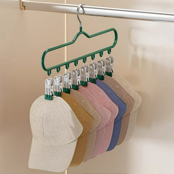 Cagogo Spring Season Clothes Drying Rack With Hooks And Clips, Multifunctional Laundry Organizer For Small Spaces And Apartments, Durable Stainless Steel Garment Hanger For Socks And Underwear