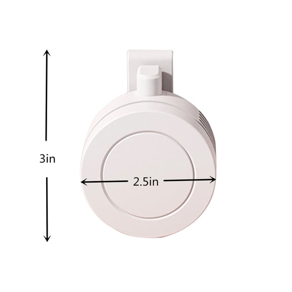 Cagogo USB Clip Fan, Portable Bladeless Neck Fan, Hands-Free Mini Fan 3 Speeds Silent Operation, Personal Cooling Fan for Office Desk Car Travel, Clip On Fan for Hat Bag Treadmill