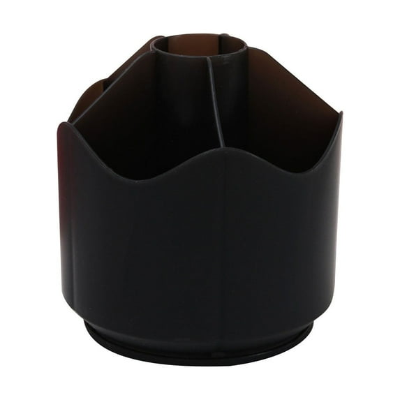 Cagogo under $5 Pencil Holder, Rotating Pencil Case,6 Compartment Organizer,360 Degree Swivel Base,Desktop Storage for Study,Office Cosmetic Holder