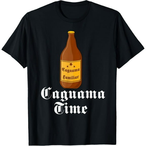 Caguama Time Shirt Cerveza Caguama Camisa en Espanol T-Shirt
