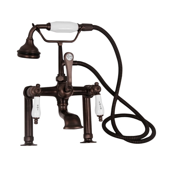 Cahaba CCLRM01ORB_Parent Traditional Rim-Mounted Tub Filler with Handshower