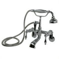 thumbnail image 1 of Cahaba CCLTW31CP Traditional Wall-Mounted Tub Filler with Handshower, Polished Chrome, 1 of 1