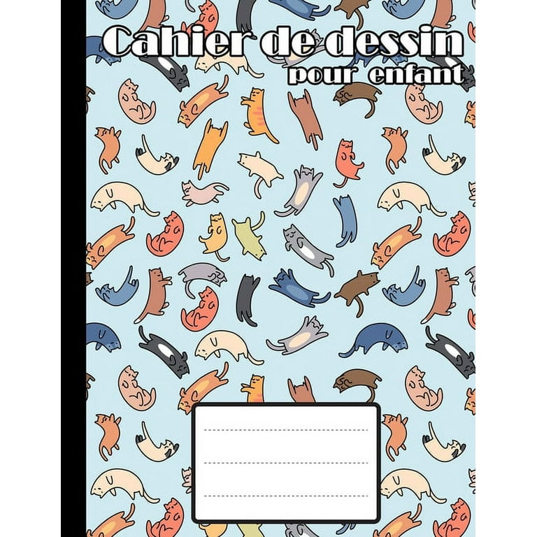 Cahier de Dessin pour enfant : papiers blancs forma a4 pour dessin Cahier  vide 100 pages (Français) (Paperback) 