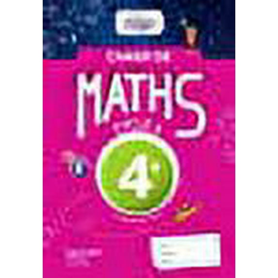 Cahier de maths Mission Indigo 4e - éd. 2017: Mathématiques