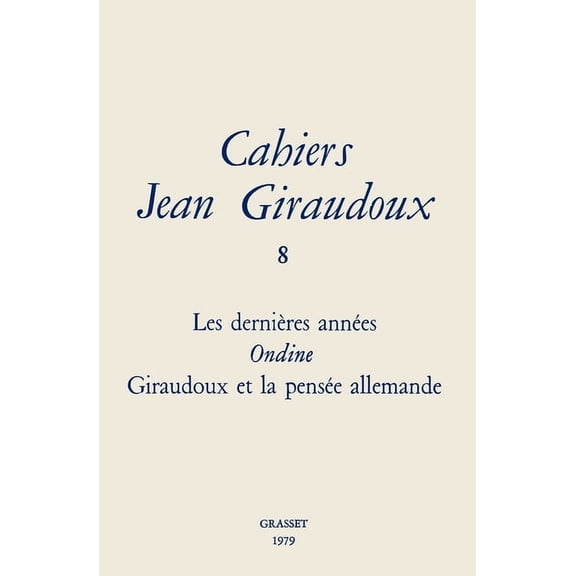 Cahiers numro 8, (Paperback)