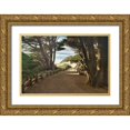 thumbnail image 1 of Cahill, Michael 24x17 Gold Ornate Wood Framed with Double Matting Museum Art Print Titled - Big Sur, 1 of 4