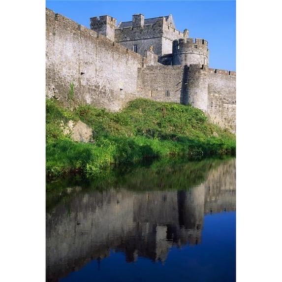 Cahir Castle River Suir County Tipperary Ireland Poster Print by The Irish Image Collection - 12 x 18