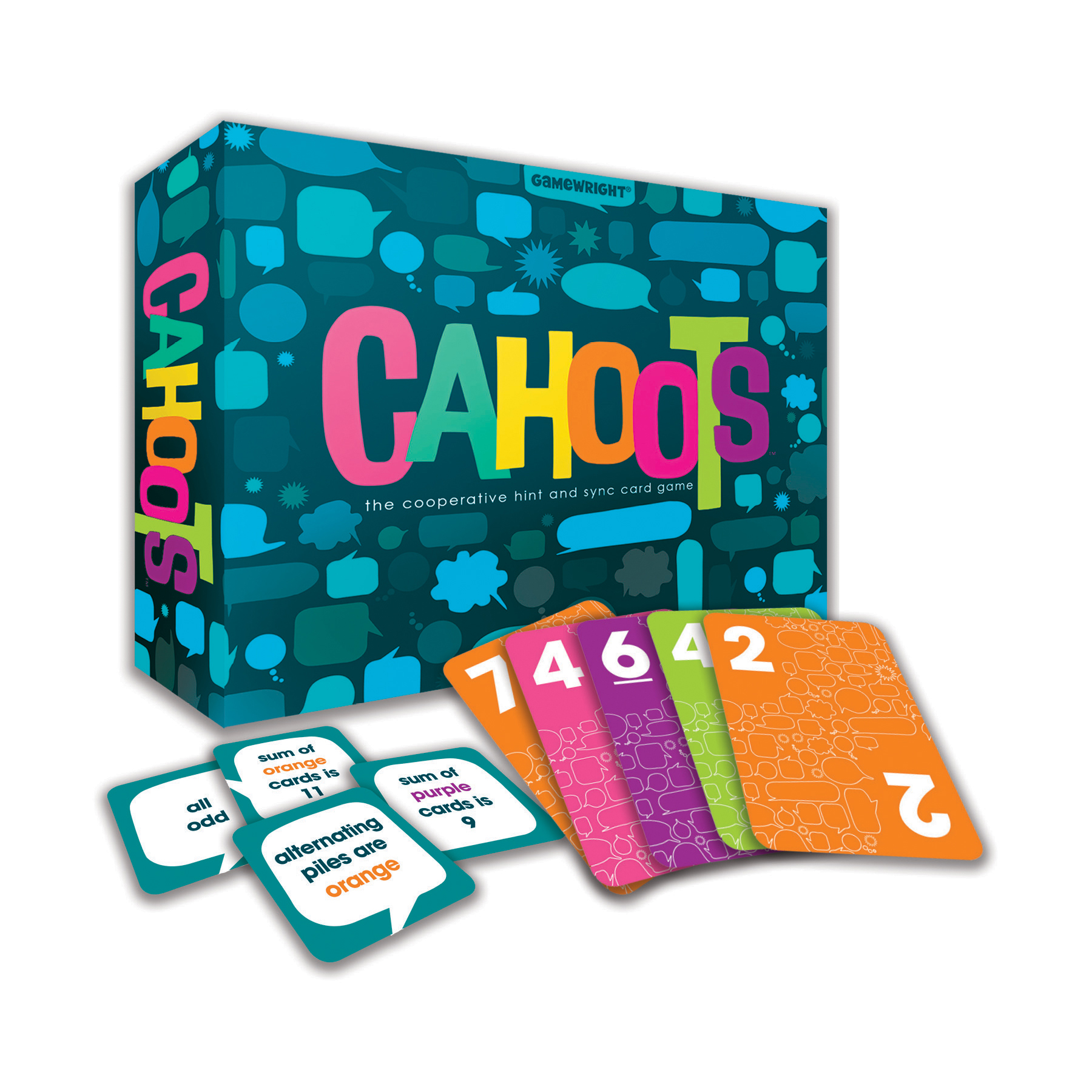 Cahoots - Brainwright - the Cooperative Hint and Sync Card Game - image 1 of 3