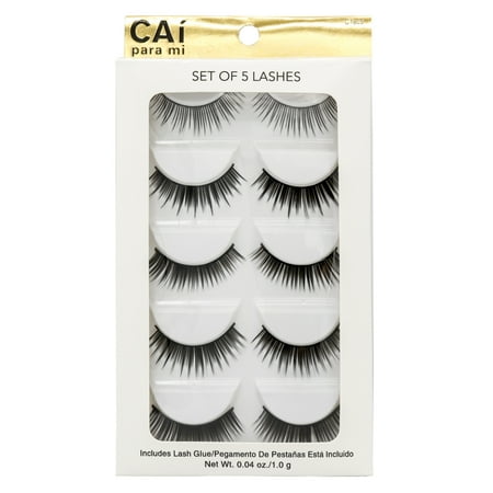 Cai Para Mi False Lashes, 5 Pack