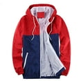 thumbnail image 1 of CaiJunJia Men's Sports Shell Jacket Lightweight Windbreaker Outdoor Recreation Coat, 1 of 4