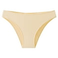 thumbnail image 1 of CaiJunJia Cotton Panties for Women Plus Size,Seamless Underwear for Women Soft No Show Panties Sexy High Cut Invisible Hipster Silky Cheeky Ladies Bikini Briefs, 1 of 4