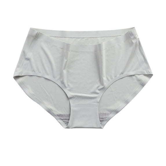 CaiJunJia Cotton Underwear for Women Plus Size,Seamless Underwear for Women No Show Panties Invisibles Briefs Soft Stretch Bikini Underwears