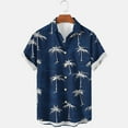 thumbnail image 1 of CaiJunJia George Hawaiian Shirt for Men Sleeves Printed Casual Button Down Summer Beach Dress Shirts, 1 of 4