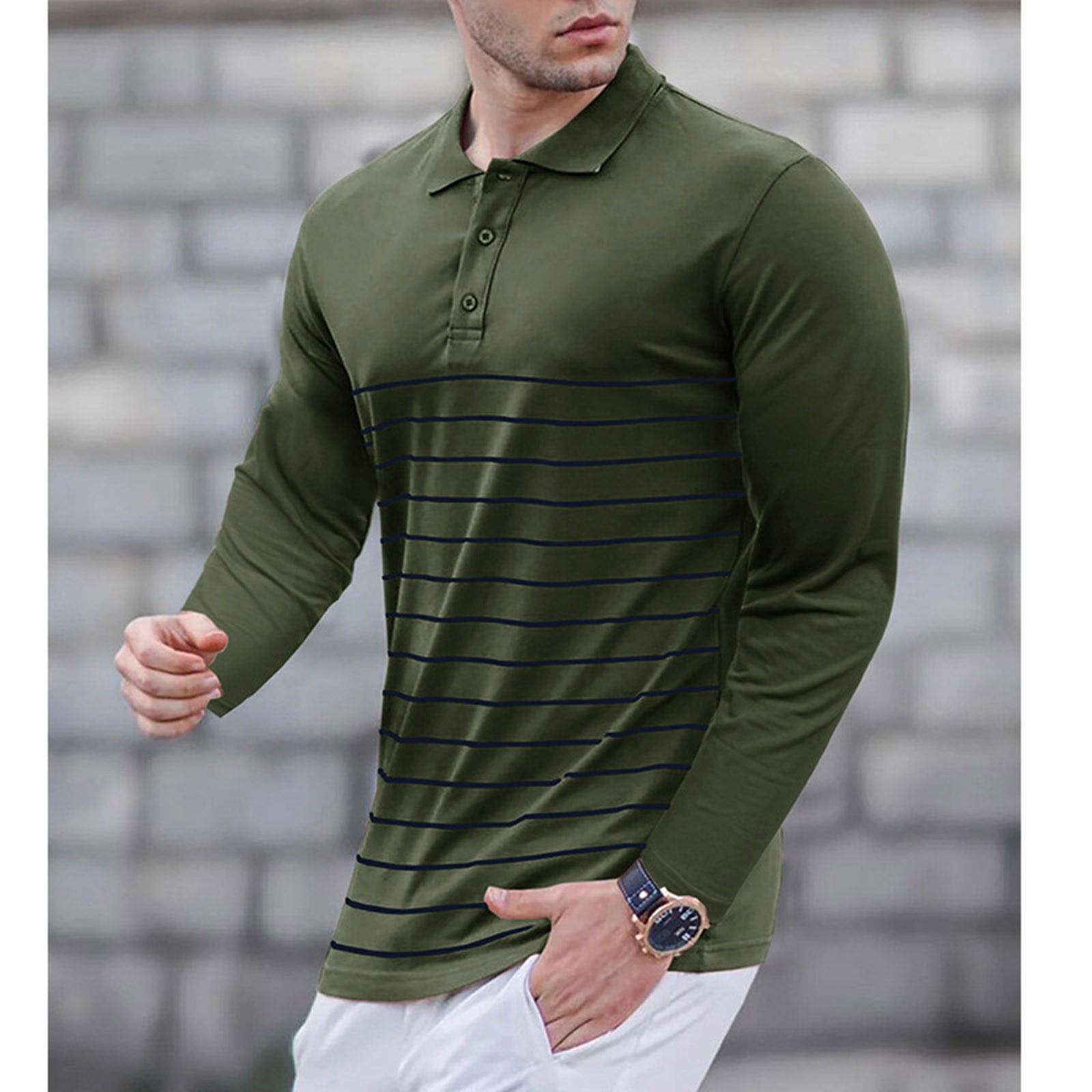 Uathayam Golf Polo Neck Shirts Collar Golf T Shirts Men SYLCLEG