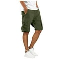 thumbnail image 1 of CaiJunJia Men's Cargo Shorts Casual Drawstring Classic Relaxed Fit Summer Short with Multi Pockets, 1 of 6