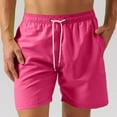 thumbnail image 1 of CaiJunJia Mens Swim Trunks Quick Dry Stretch Swim Shorts Mesh Lining Bathing Suits Swimwear Beach Shorts with Pockets, 1 of 6