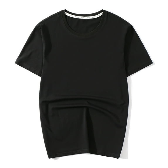 CaiJunJia George Mens T Shirt - Short Sleeve Crew Neck Soft Fitted Tees Fresh Classic Tshirts ,Heavyweight Cotton Crew neck Tee