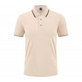 thumbnail image 1 of CaiJunJia George Polo Shirt,Men's Classic Fit Short Sleeve Dual Tipped Collar Polo Shirt, 1 of 5