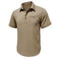 thumbnail image 1 of CaiJunJia George Polo Shirt,Men's Classic Fit Short Sleeve Dual Tipped Collar Polo Shirt, 1 of 6