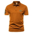 thumbnail image 1 of CaiJunJia George Polo Shirt,Men's Classic Short Sleeve Solid Performance Deck Pique Polo Shirt, 1 of 4