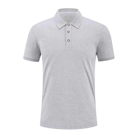 CaiJunJia George Polo Shirt,Men's Golf Polo Shirts Short Sleeve Collar Tennis Shirt Color Block Pique Work T-Shirt