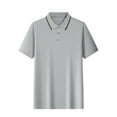 thumbnail image 1 of CaiJunJia George Polo Shirt,Men's Jersey Cotton Short Sleeve Polo Shirt - Breathable Performance Polo (Available in Big & Tall), 1 of 5