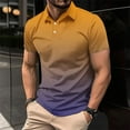thumbnail image 1 of CaiJunJia George Polo Shirt,Men's Polo Shirts Long and Short Sleeve Cotton Blend Heather Moisture Wicking Casual Collared Shirts, 1 of 6