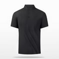 thumbnail image 1 of CaiJunJia George Polo Shirt,Men's Short Sleeve 100% Cotton Pique Color Block Polo Shirt, 1 of 6