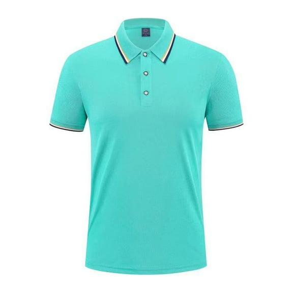 CaiJunJia George Polo Shirt,Men's Short Sleeve Cotton Pique Polo Shirt in Regular Fit
